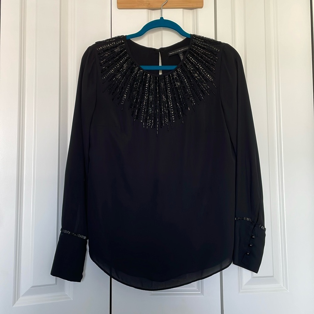 White House Black Market elegant blouse